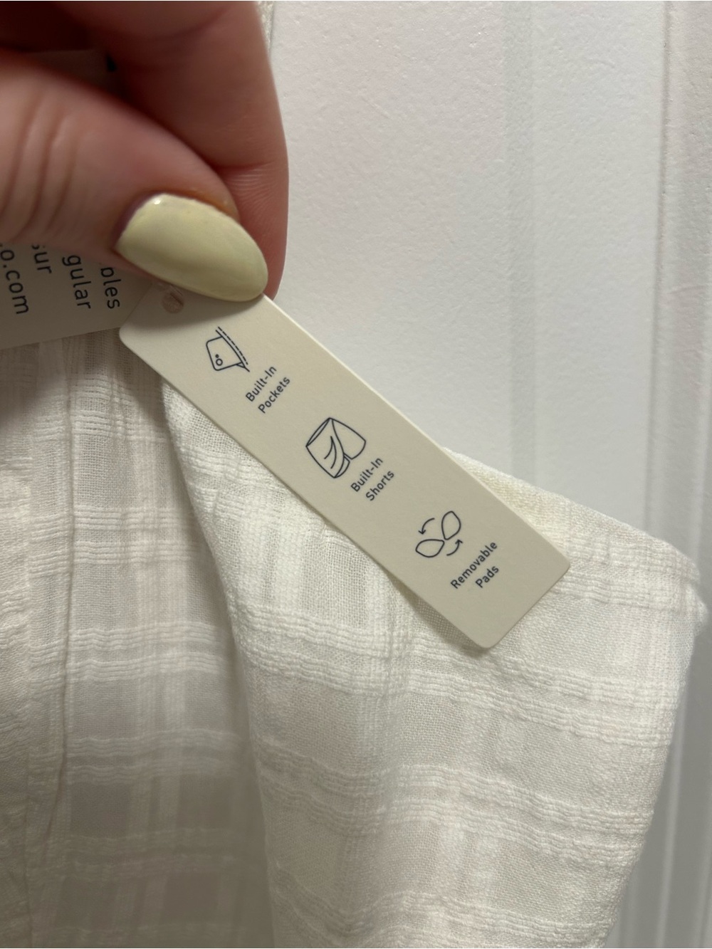 Hollister NWT L Open Back Spaghetti Strap Mini Dress - Picture 3 of 6